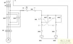 电机的正反转控制电路，电机正反转电路接线图